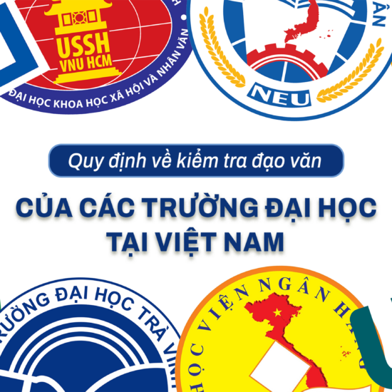 Tổng hợp quy định về kiểm tra trùng lặp, đạo văn của các trường đại học